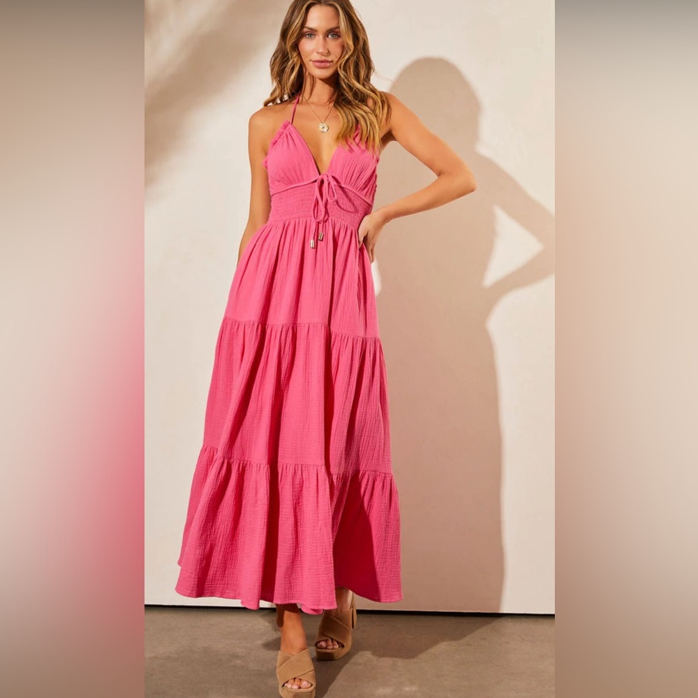 Vici Tiered Maxi Dress